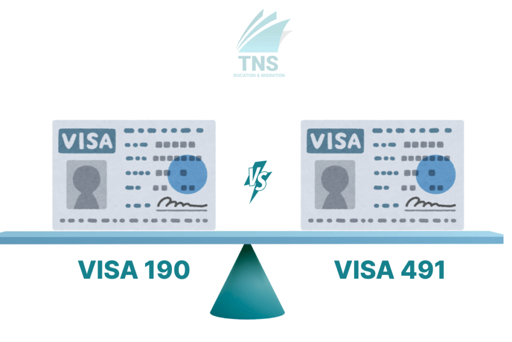 Hai visa phổ biến hỗ trợ định cư tay nghề tại Úc – visa 190 (vĩnh viễn), visa 491 (tạm thời, có lộ trình thường trú)