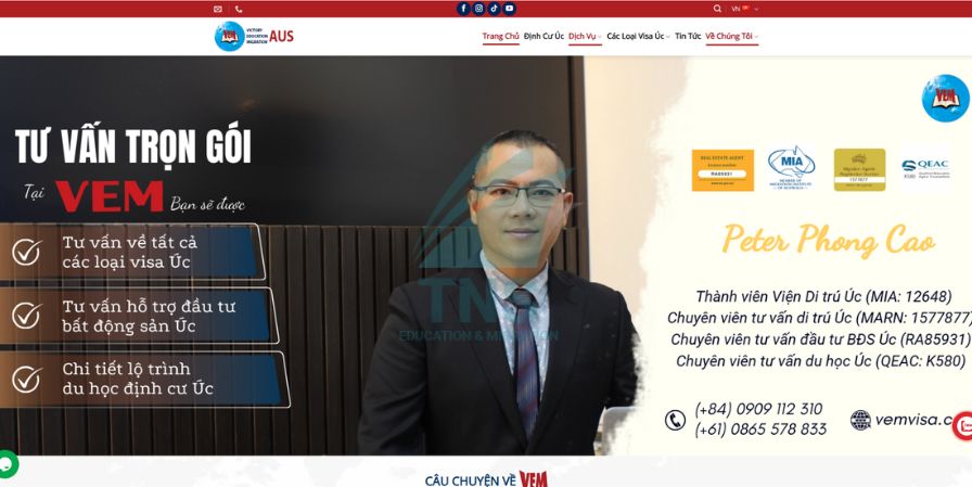 Công ty Dịch vụ Di trú Úc VEM