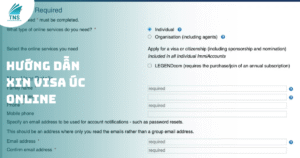 xin visa úc online