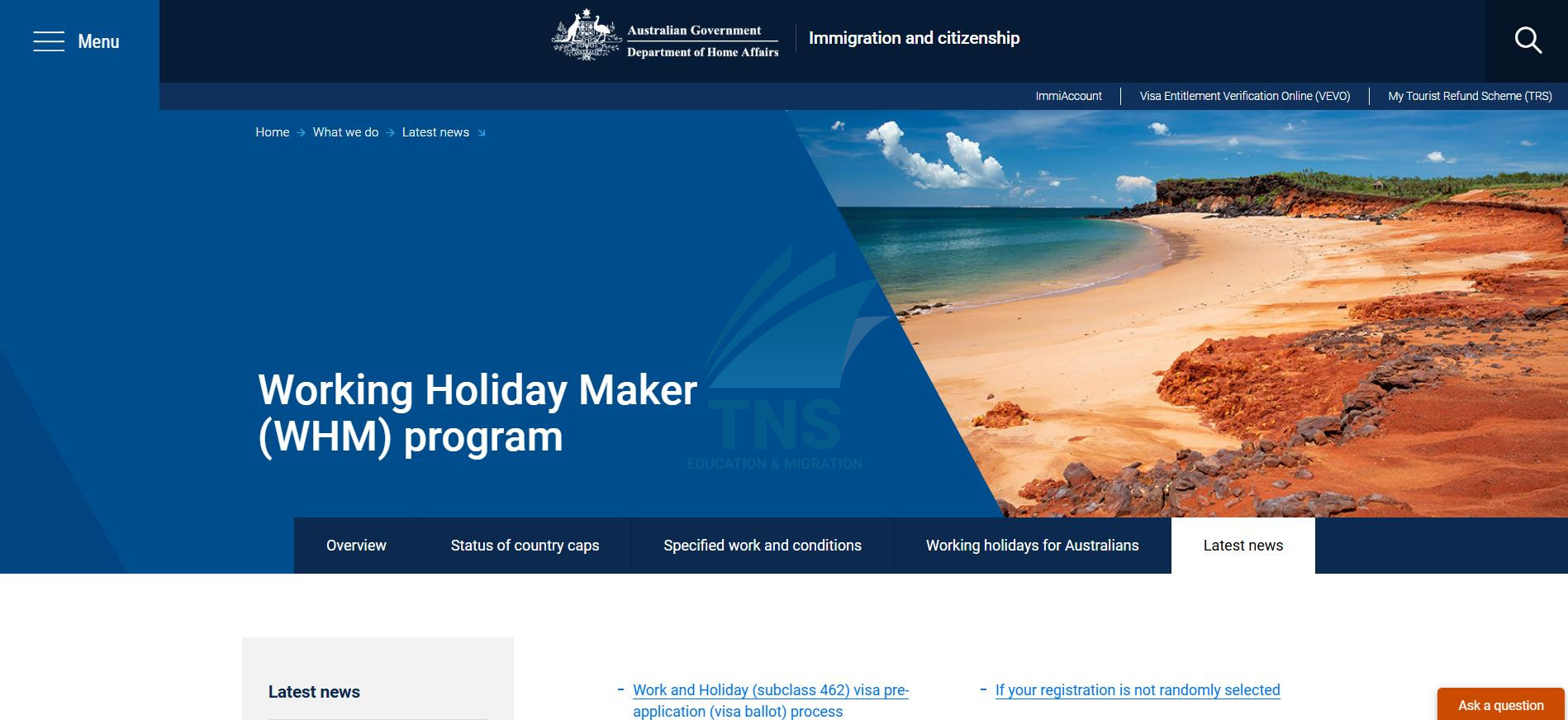 Ballot visa 462 2026