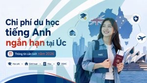 Du Học & Di Trú TNS 81 Chi phí du học tiếng anh ngắn hạn tại Úc mới nhât năm 2026
