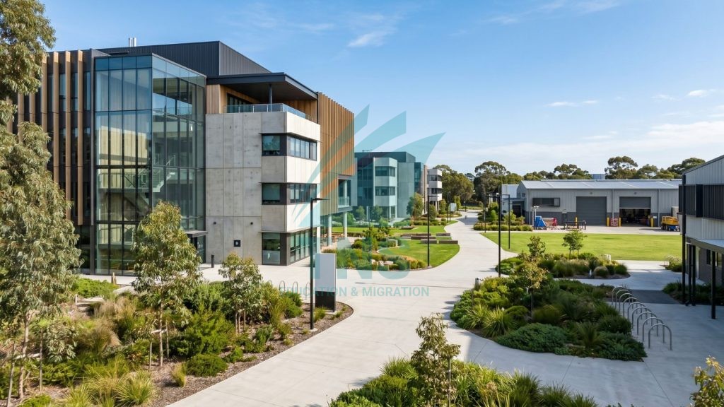Khuôn viên tường bách khoa Melbourne Polytechnic