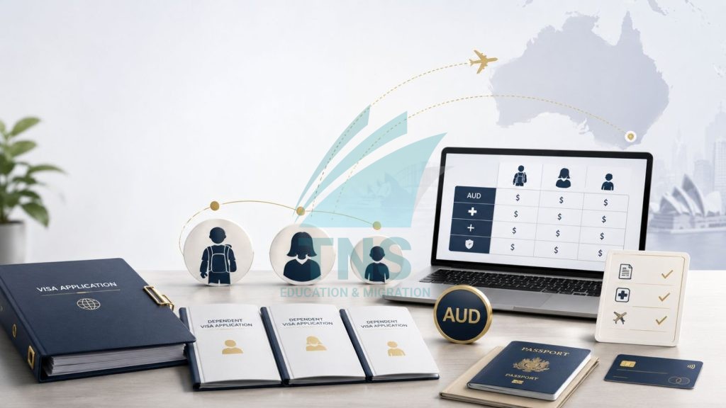 Phí Visa Du Học Úc 2026: Lệ Phí Và Tổng Chi Phí Cần Chuẩn Bị 12 Phí visa Subclass 500 cho đương đơn chính