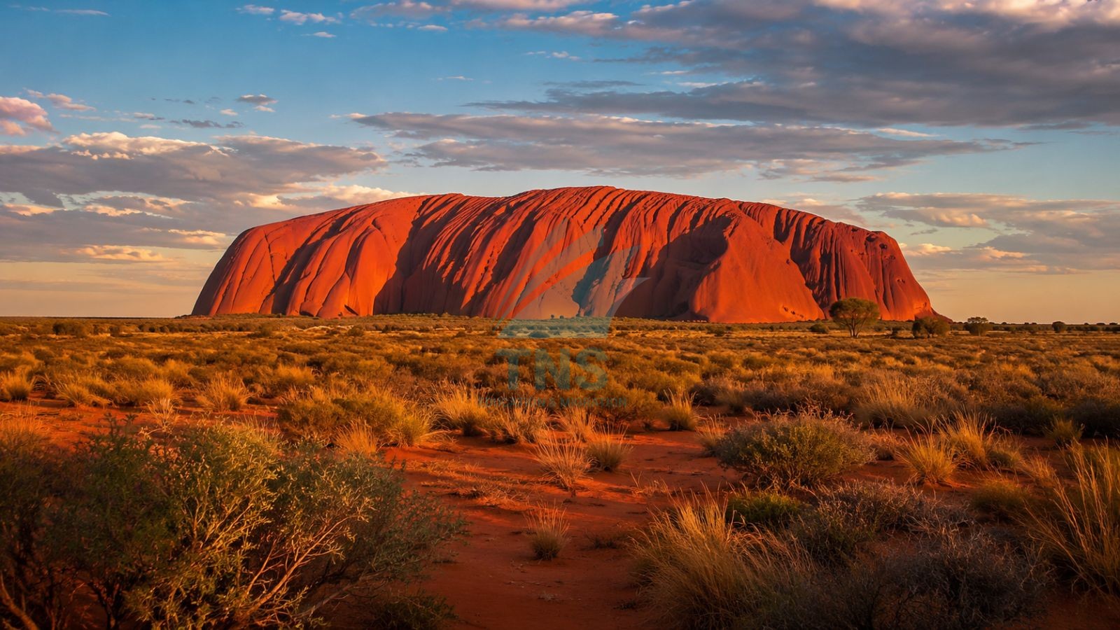 Cảnh vật hoang sơ của Uluru