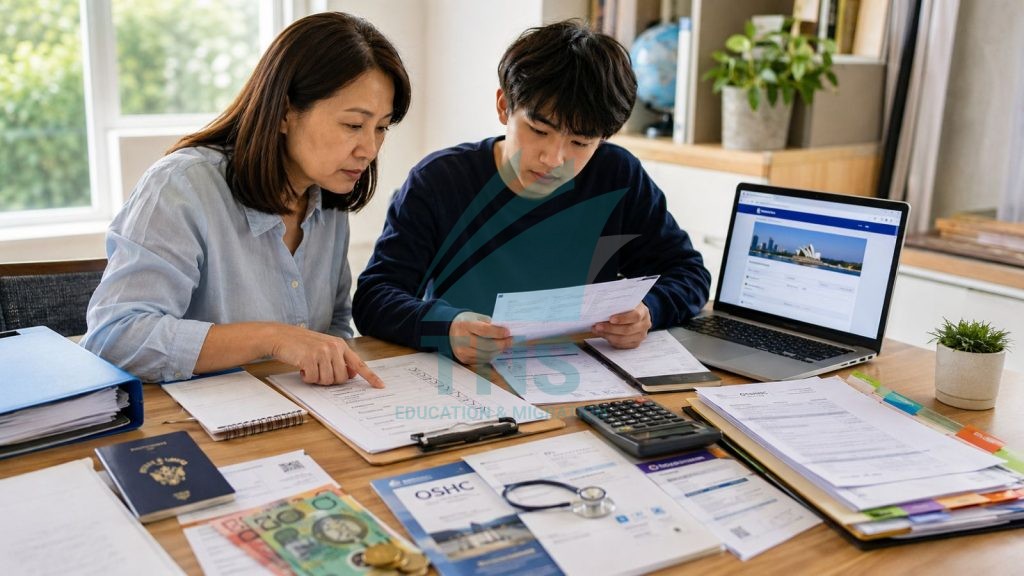 Chi Phí Du Học Cấp 3 Tại Úc: Cập Nhật Mới Nhất 2026 13 Phụ huynh và học sinh tìm hiểu các khoản phí bắt buộc khi du học cấp 3 tại Úc