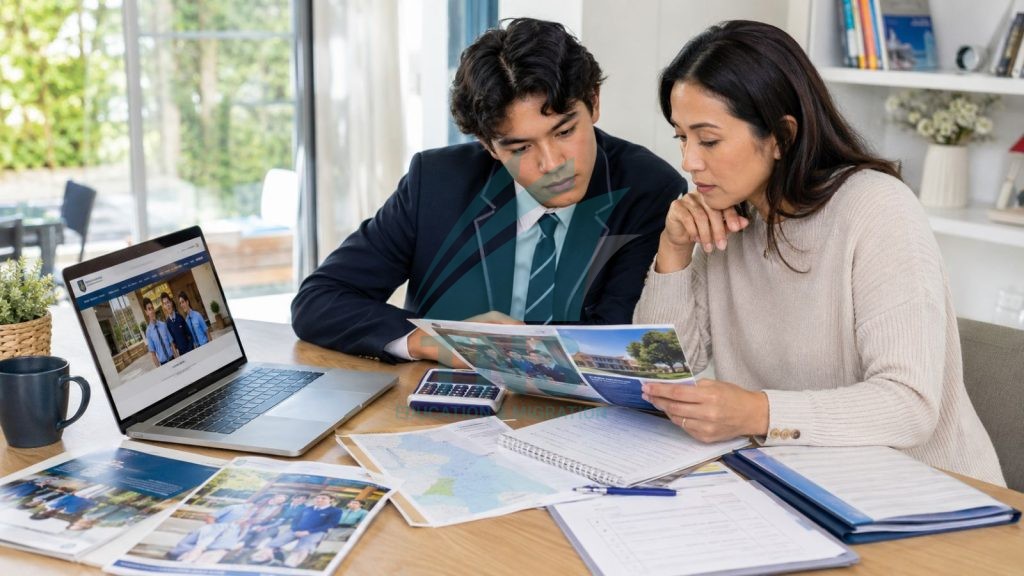 Chi Phí Du Học Cấp 3 Tại Úc: Cập Nhật Mới Nhất 2026 11 Học sinh và phụ huynh tìm hiểu học phí trường công lập tại Úc cho du học cấp 3